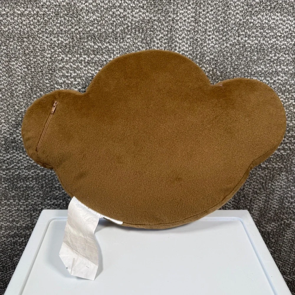 Bobby Jack Monkey Speaker Pillow Kid Brown Plush Y2K Novelty Media Decor Vintage